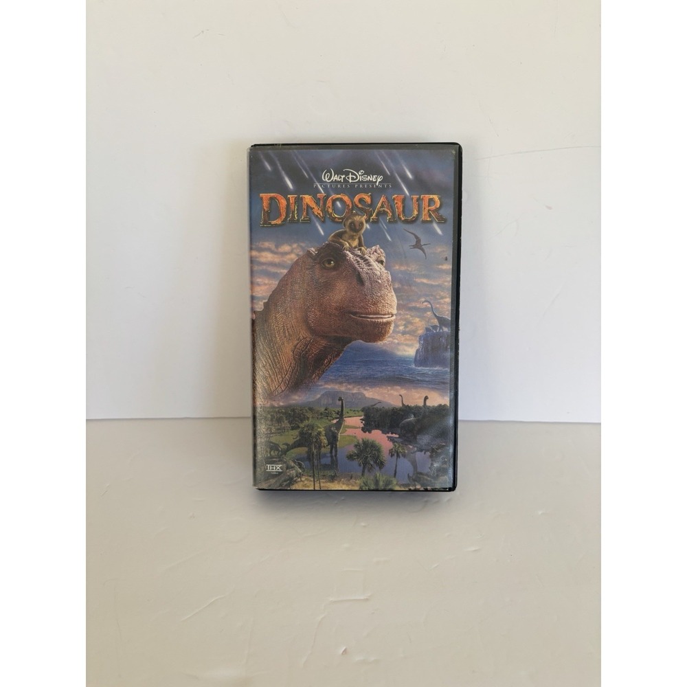 Dinosaur VHS 2001 Walt Disney Original Release THX Animated Adventure
